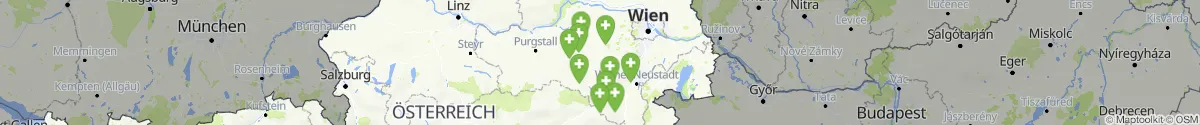 Map view for Pharmacies emergency services nearby Hohenberg (Lilienfeld, Niederösterreich)